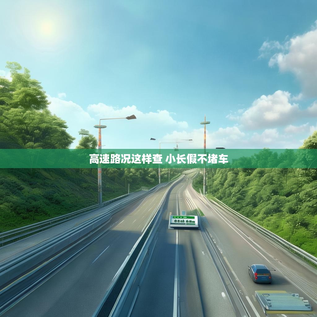 高速路况这样查 小长假不堵车