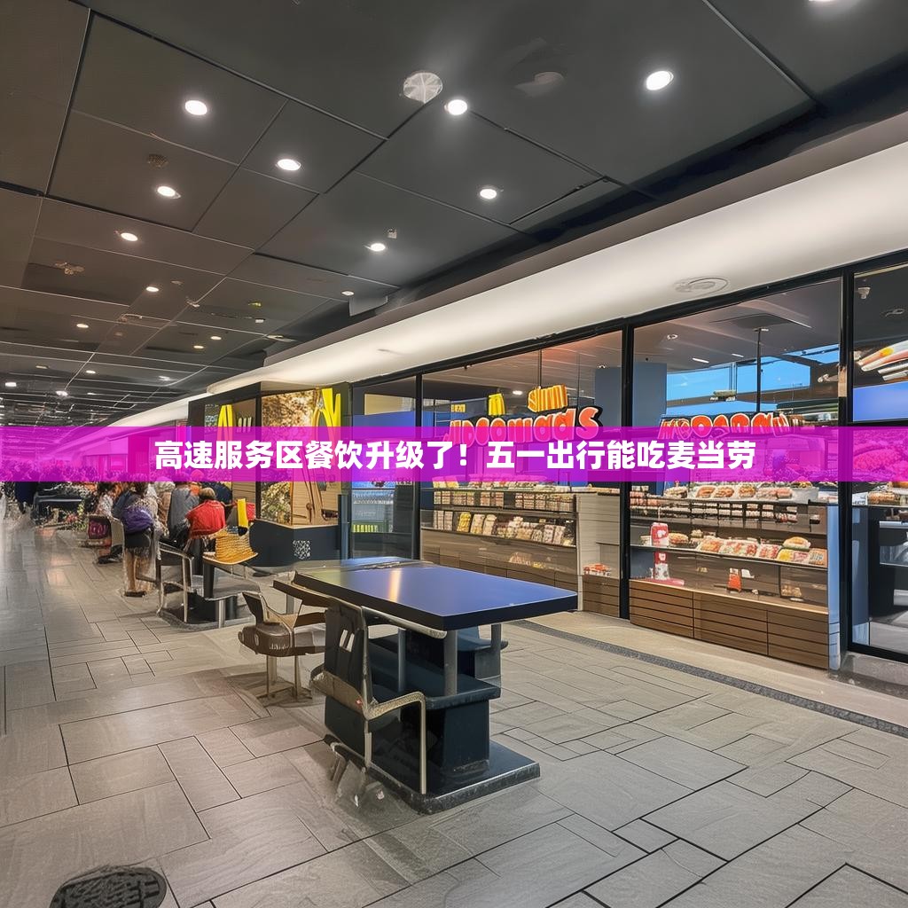 高速服务区餐饮升级了!五一出行能吃麦当劳 高速服务区餐饮升级了!五一出行能吃麦当劳