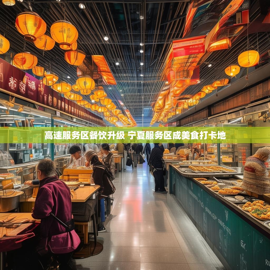 高速服务区餐饮升级 宁夏服务区成美食打卡地