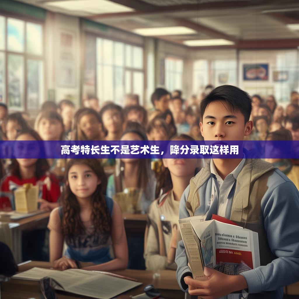 高考特长生不是艺术生，降分录取这样用